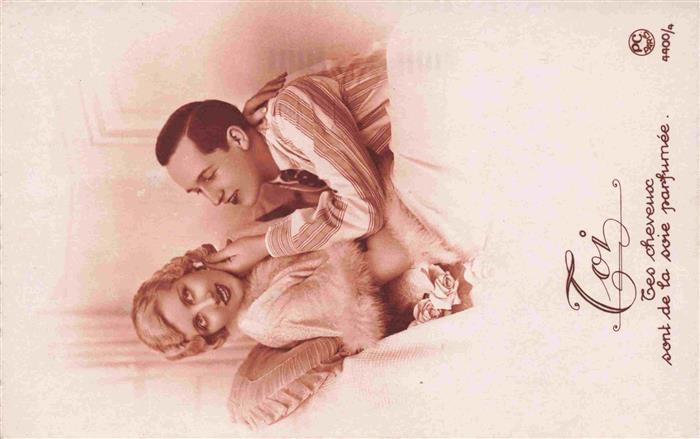 Foto PC Paris Nr. 4400/4 Coi Liebespaar Frau Mann