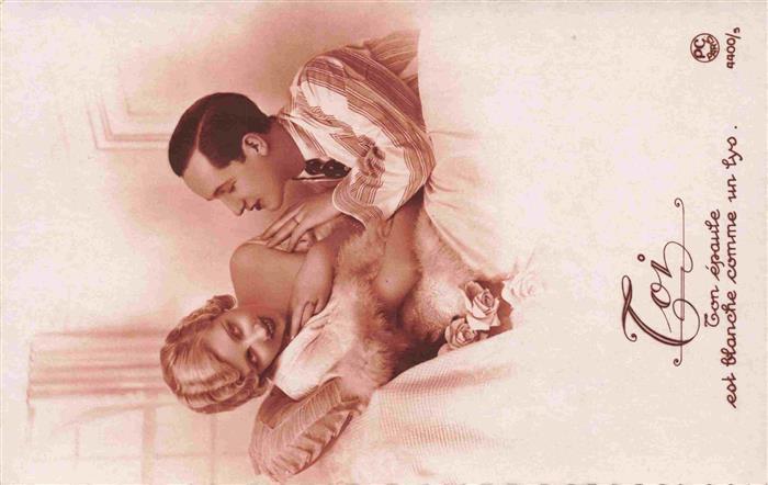 Foto PC Paris Nr. 4400/3 Coi Liebespaar Frau Mann