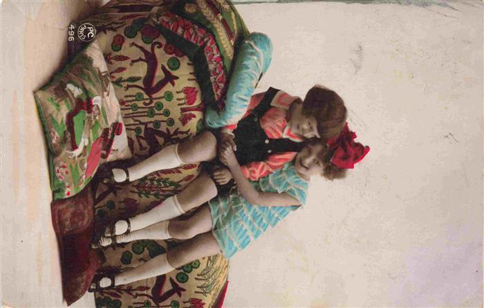 Foto PC Paris Nr. 496 Kinder Junge Mädchen