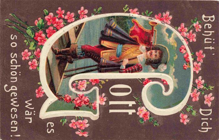 Trompeter von Saeckingen Scheffel Behuet Dich Gott G Bluemen