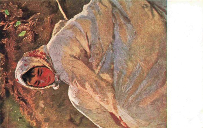 Bartels Prof. Hans von Kuenstlerkarte Im Moos