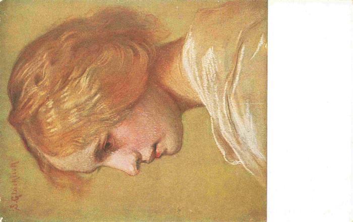 GLueCKLICH S. Kuenstlerkarte Tina Jugend