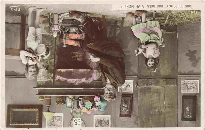 Foto EPR Nr. 186 Vive Noel Kinder Mann Spelzeug