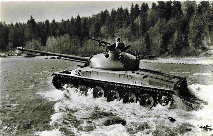 Militaria Schweiz Panzer Kampfpanzer Pz. 58