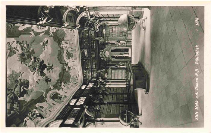 Bibliothek Library Stift Melk a.d. Donau N.D.