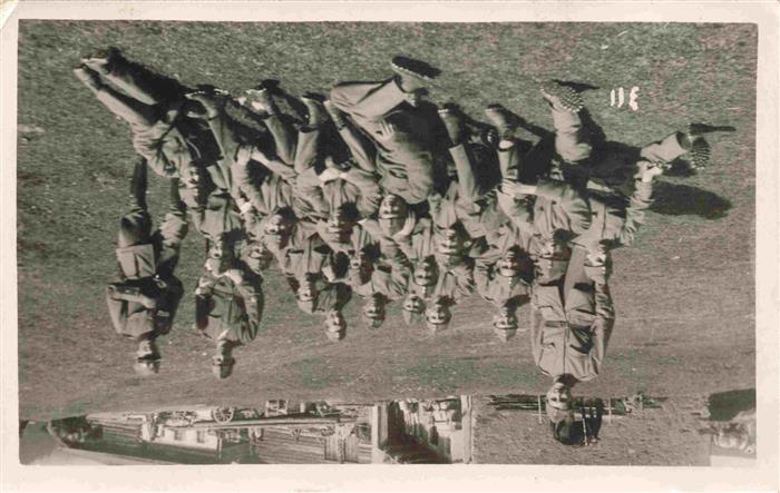 Militaria Schweiz Soldaten Gruppenfoto