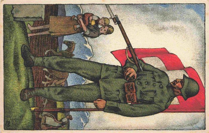 Militaria Schweiz Nationalspende SoldatenFamilien