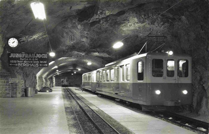 U-Bahn Subway Underground Metro Jungfraubahn Station Jungfraujoch