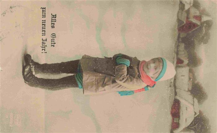 Foto Amag Nr. 69229/2 Neujahr Kind