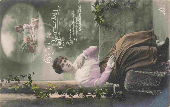 Foto PH Paris Nr. 4505-3 Tirf im Böhmerwald Faru Kind