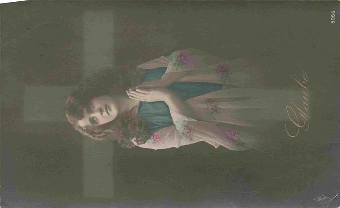 Foto PFB Nr. 3066 Glaube Frau Beten