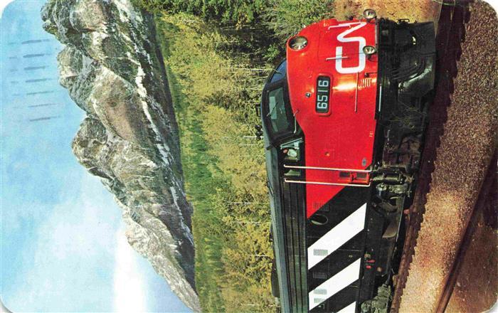 Eisenbahn Railway Chemin de Fer Super Continental Canadien National