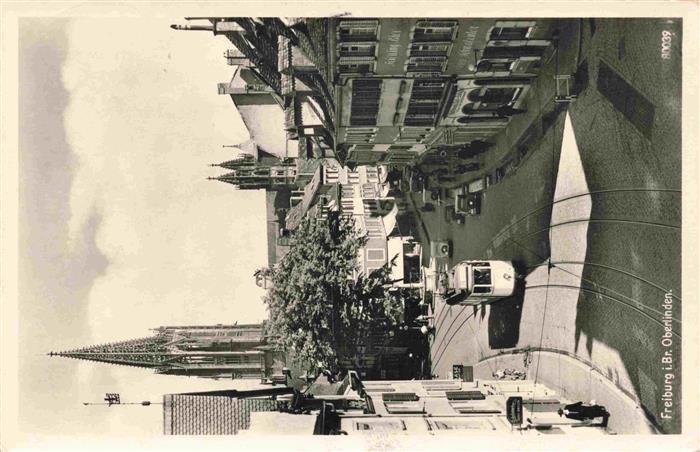 Strassenbahn Tramway-- Freiburg i. B. Oberlinden