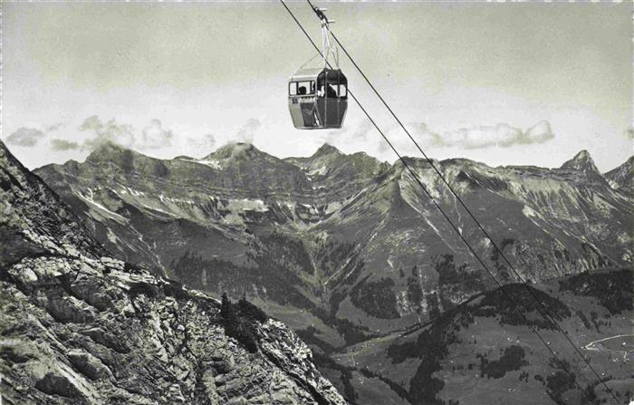 Seilbahn Cable-Car Telepherique Telepherique Rougemont Videmanette