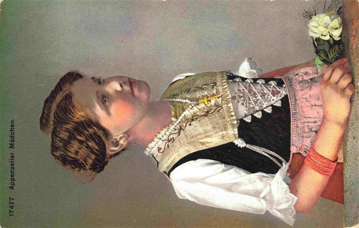 Trachten Appenzeller Maedchen