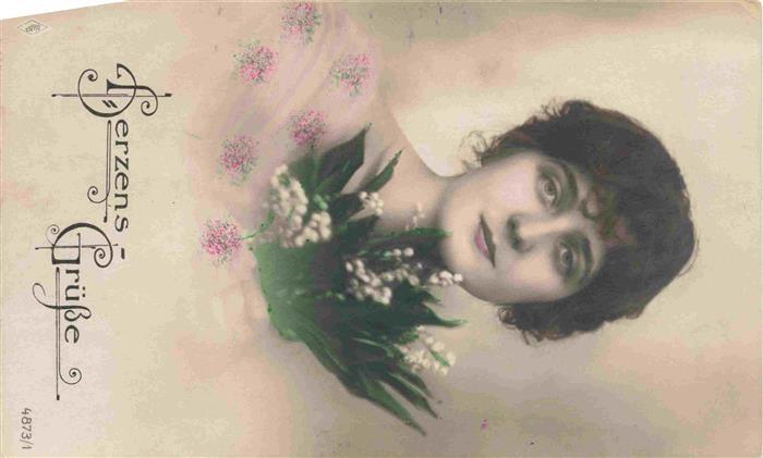 Foto PFB Nr. 4873-1 Frau Schneeglockschen Porträt