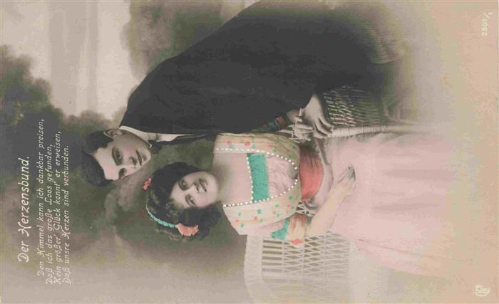 Foto GLCo Nr. 2501-1 Der Herzensbund Liebespaar Mann