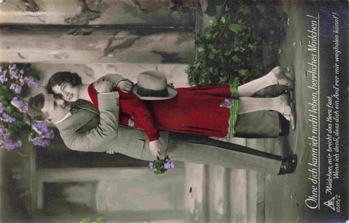 Foto PH Paris Nr. 6585-2 Frau Mann Hut