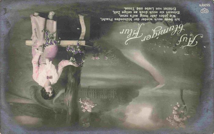 Foto EAS Nr. 5539-4 Aus blumiger Flur Frau