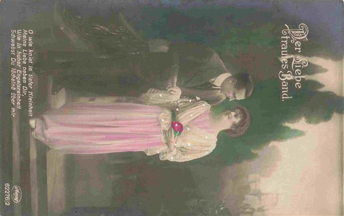 Foto Amag Nr. 62276-2 Der Liebe trautes Band Mann Fra