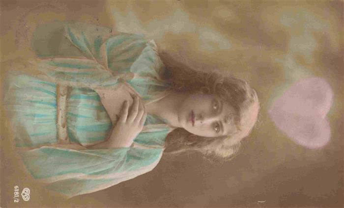 Foto EAS Nr. 6181-2 Mädchen Herz