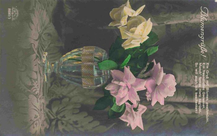 Foto RKL Nr. 8880-3 Blumengrüße Rosen