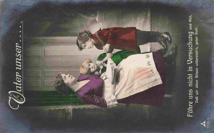 Foto PH Paris Nr. 3730-5 Vater unser Frau Kinder