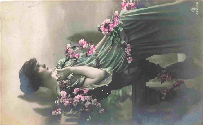 Foto RPH Nr. 6735-36 Frau Blumen