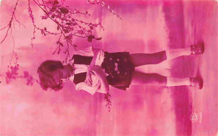 Foto PC Paris Nr. 2995 Kind Mädchen Taube