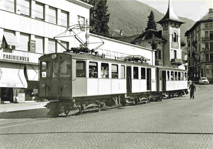 Eisenbahn Railway Chemin de Fer Centovallizug Locarno ABDe 4/4 15