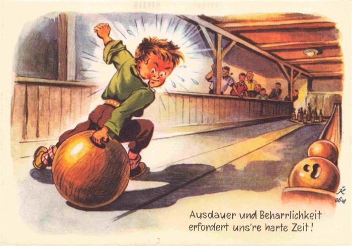Kegeln Bowling Bolos-- Kind Weisstannental