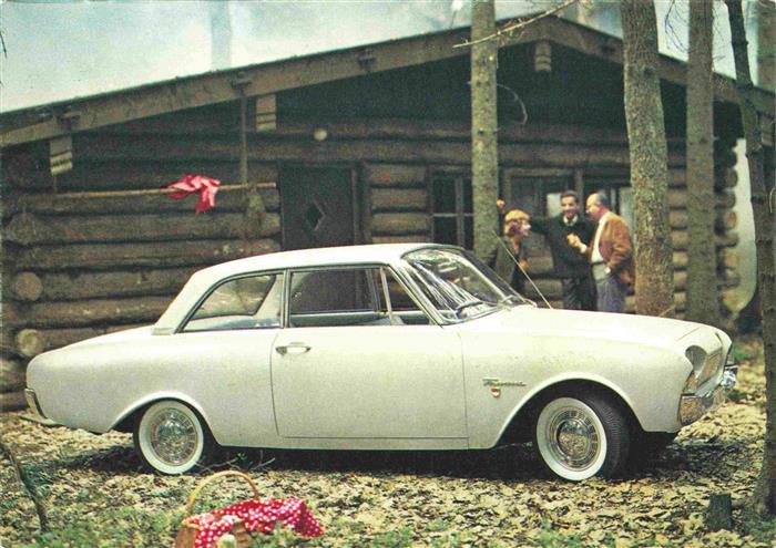 Autos Cars Voitures-- Ford Taunus 17 M 1961 Lausanne