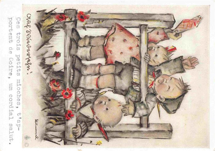 Hummel Kuenstler-AK-Nr. 5617 Kinder