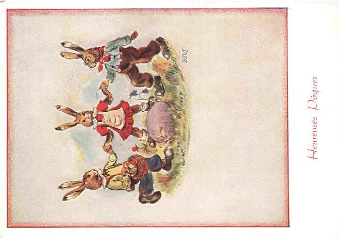 Ostern Easter Paques Pasqua-- Vermenschlicht Leo Bandschapp Nr. 5201