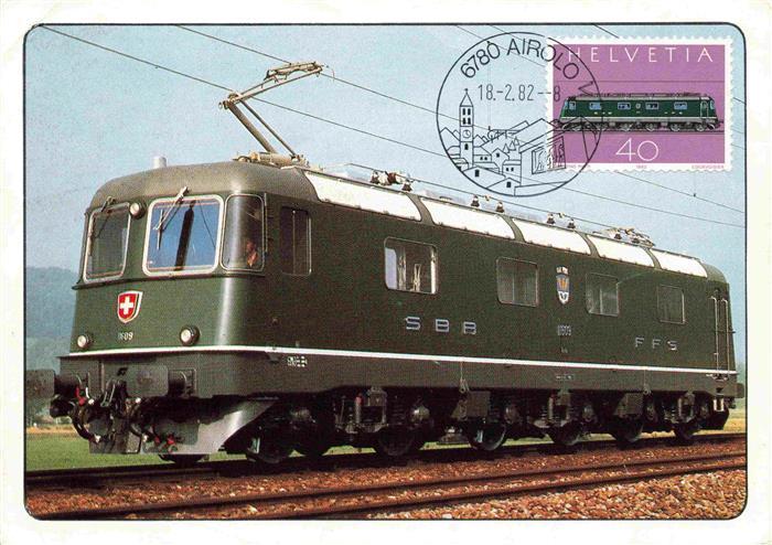 Eisenbahn Railway Chemin de Fer Gotthard Bahn Mehrzweckelektrolok Re 6/6
