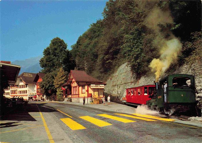 Zahnradbahn Standseilbahn Furniculaire Rack Railway-- Brienz Rothornbahn