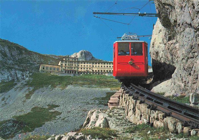 Zahnradbahn Standseilbahn Furniculaire Rack Railway-- Pilatus Kulm