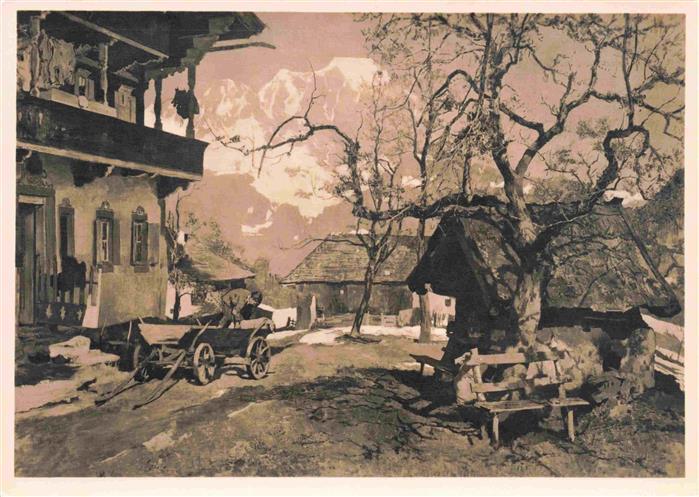 Verlag HDK Haus der Deutschen Kunst Nr. Muenchen G. Th. Kempf Hartenkampf Um Ost