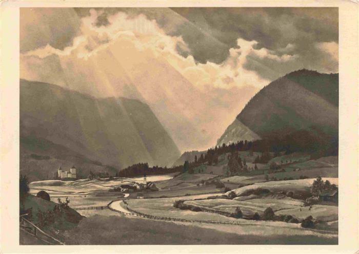 Verlag HDK Haus der Deutschen Kunst Nr. 401 Muenchen Hans Frank Sonnenstrahlen u