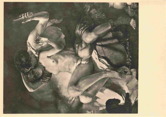 Verlag HDK Haus der Deutschen Kunst Nr. 444 Muenchen Karl Truppe Bacchus und Ari