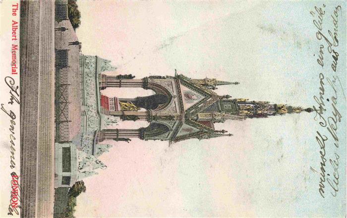 LONDON  UK The Albert Memorial