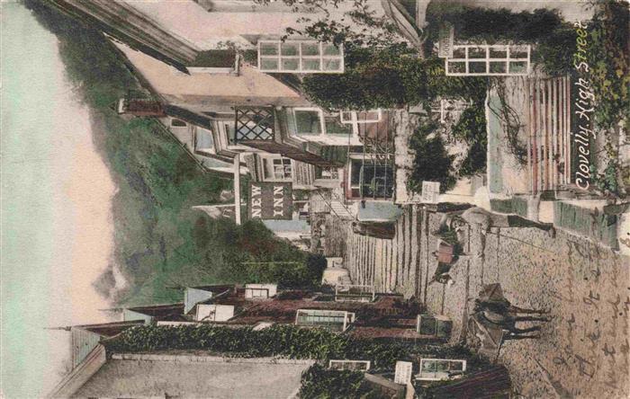 Clovelly Torridge UK Clovelly High Street