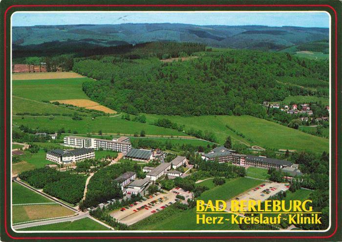 Bad Berleburg Herz Kreislauf Klinik Fliegeraufnahme