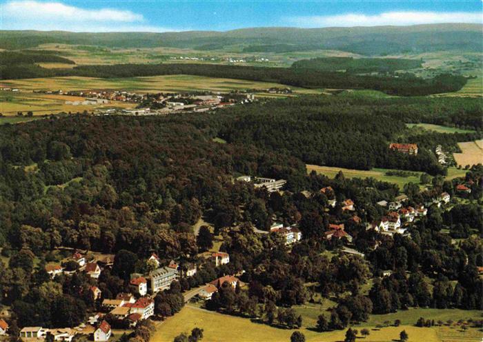 Bad Salzhausen Nidda Hessisches Staatsbad Fliegeraufnahme