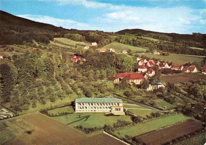Iburg Teutoburger Wald Kneipp Sanatorium Geschw Kassen Fliegeraufnahme