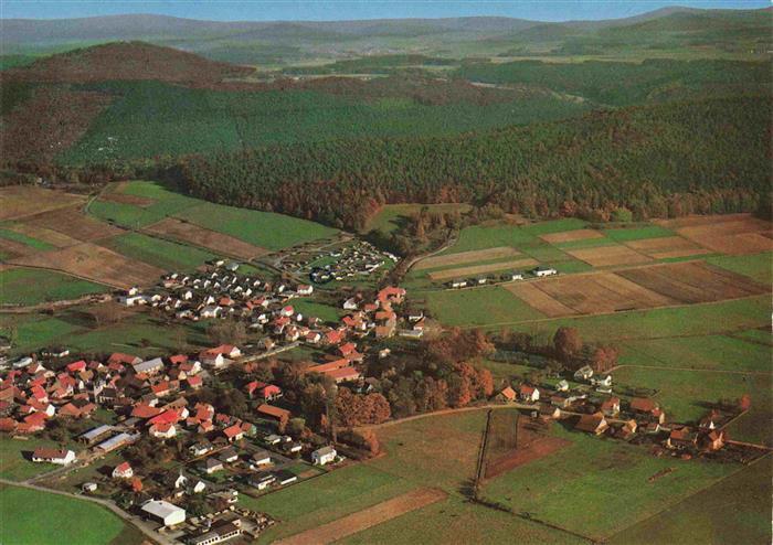 Haunetal Feriensiedlung Wehrda Fliegeraufnahme