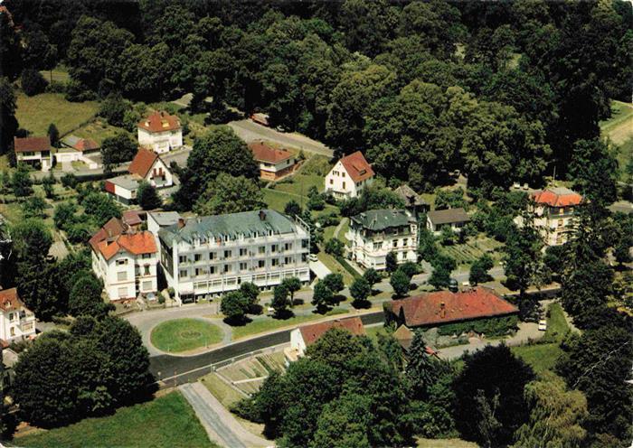 Bad Salzhausen Nidda Hessisches Staatsbad Fliegeraufnahme