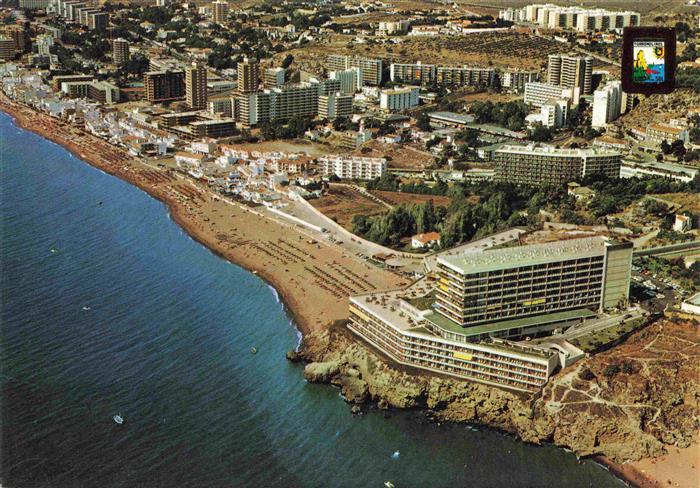 Torremolinos ES Fliegeraufnahme Playa de Carihuela
