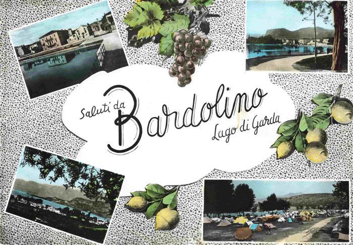 Bardolino Lago di Garda IT Teilansichten Strand