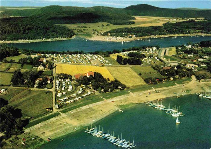 Scheid Halbinsel Hessen Fliegeraufnahme